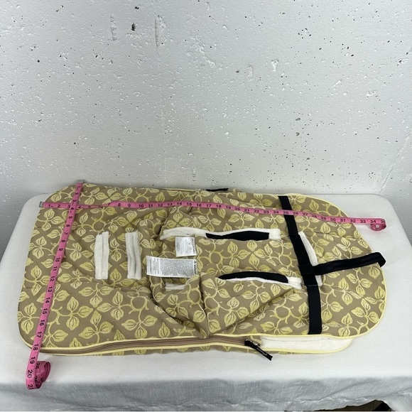 Petunia Pickle Bottom Beige & Yellow Stroller Bunting Bag - Picture 8 of 15